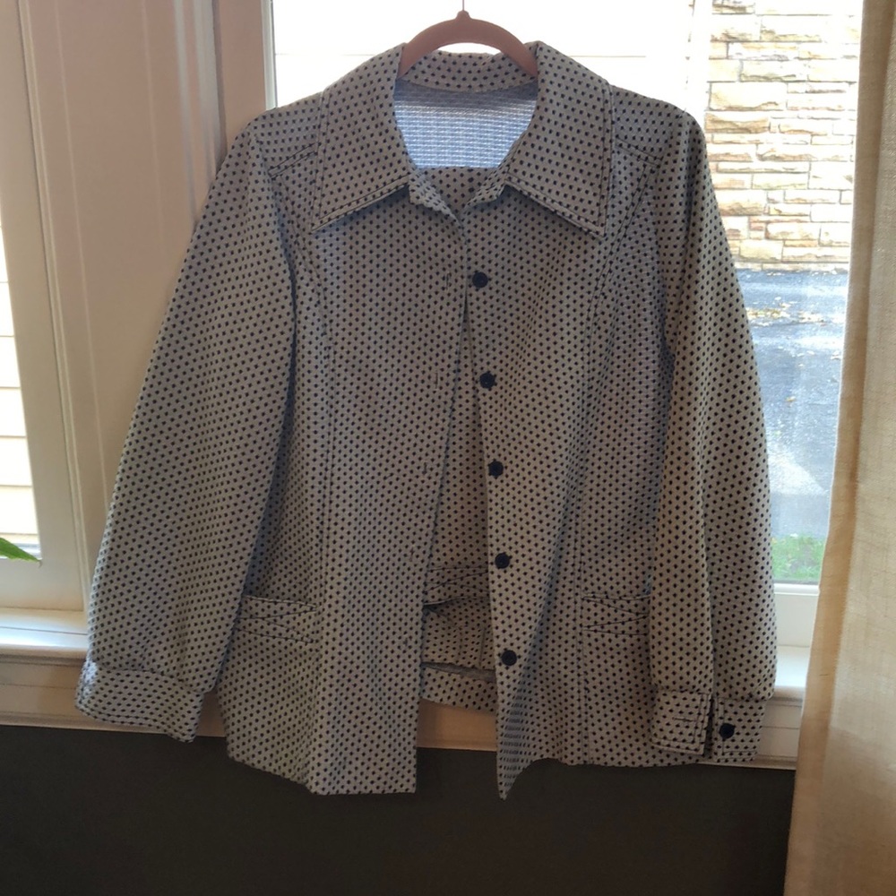 Vintage pant suit.